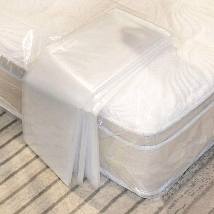 کاور پلاستیکی خوشخواب و تشک دو نفره عرض 210 مناسب اسباب کشی