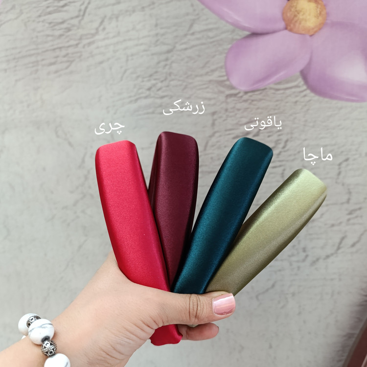 تل ساتن پهن سه سانتی ( باکیفیت عالی)