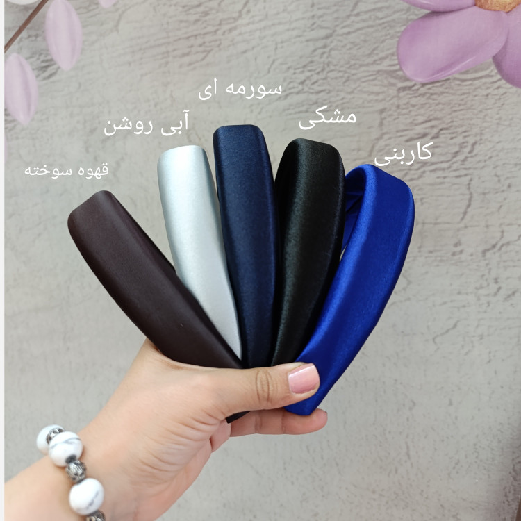 تل ساتن پهن سه سانتی ( باکیفیت عالی)