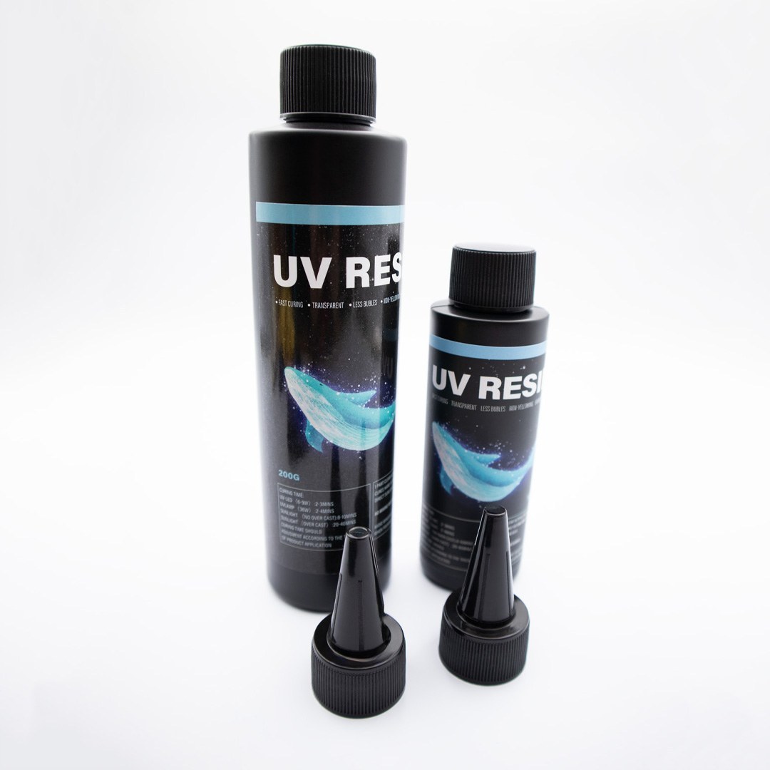 رزین یووی (UV) وال - گرید A- بدون زرد شدن و کیفیت بسیار بالا. 100 و 200 گرمی
